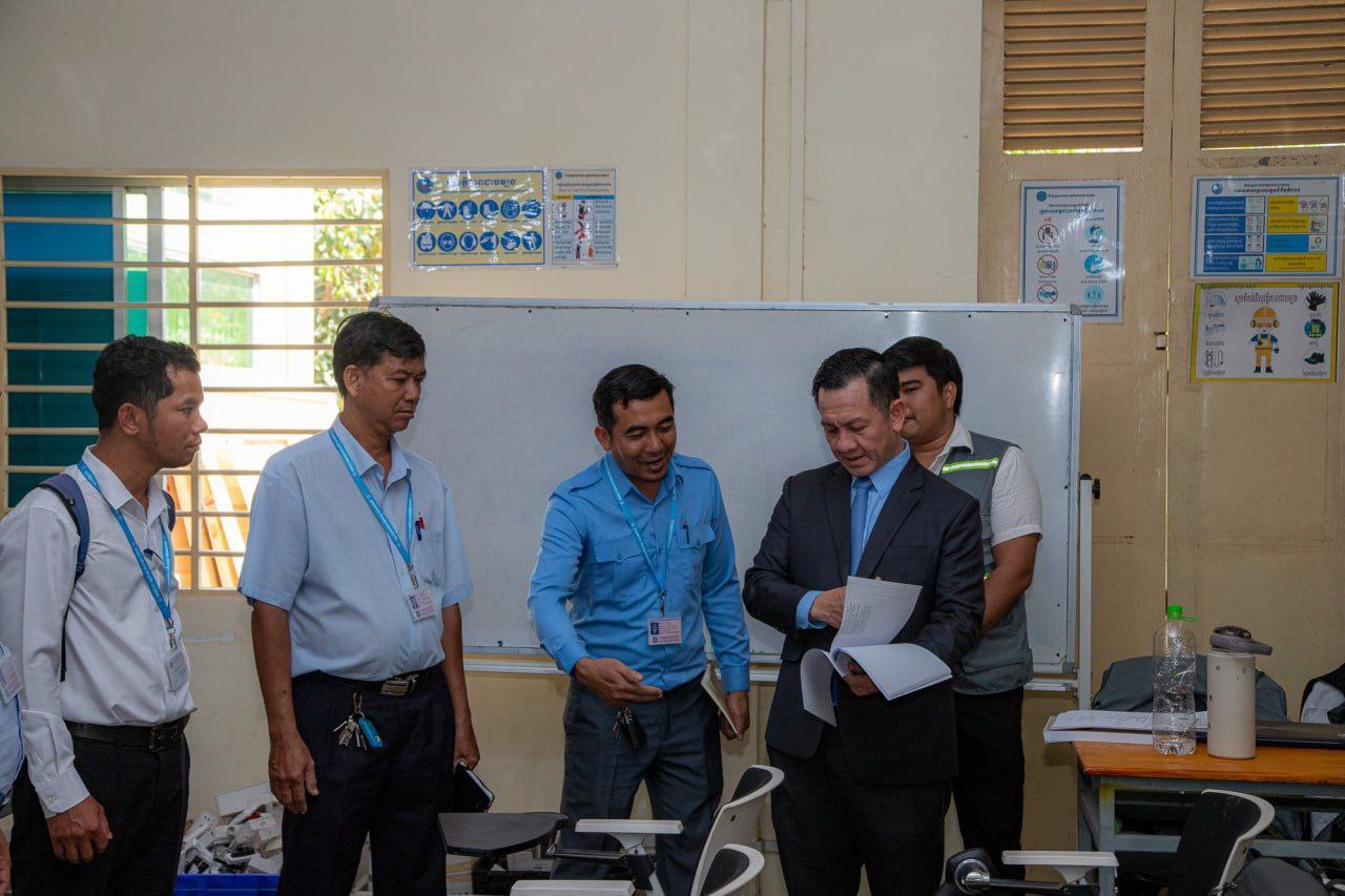 ក្រសួងការងារចុះពិនិត្យ តាមដាន និងវាយតម្លៃការអនុវត្តកម្មវិធី TVET ...