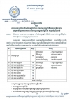 សេចក្ដីជូនដំណឹង លេខ ០១៩/១៩ ស្ដីពីការប្រឡងប្រជែងជ្រើសរើសមន្ត្រីរាជការ និងសិស្ស-និស្សិតឱ្យចូលបម្រើការងារ ក្នុងក្របខណ្ឌក្រសួងការងារ និងបណ្តុះបណ្តាលវិជ្ជាជីវៈ សម្រាប់ឆ្នាំ២០១៩