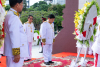 ឯកឧត្តម ហេង​ សួរ និងថ្នាក់ដឹកនាំក្រសួងការងារ និងបណ្ដុះបណ្ដាលវិជ្ជាជីវៈ អញ្ជើញគោរពព្រះវិញ្ញាណក្ខន្ធ &laquo;ព្រះបរមរតនកោដ្ឋ&raquo;