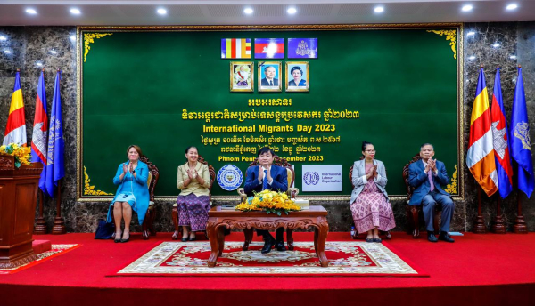 ឯកឧត្តមហេង សួរ៖ រាជរដ្ឋាភិបាលមានឆន្ទៈកាត់បន្ថយការធ្វើចំណាកស្រុកខុសច្បាប់ និងការពារសិទ្ធិពលករខ្មែរនៅបរទេស