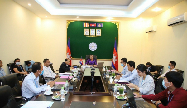 កម្ពុជាចូលរួមក្នុងកិច្ចប្រជុំថ្នាក់តំបន់អង្គការអន្តរជាតិខាងការងារសម្រាប់អាស៊ី និងប៉ាស៊ីហ្វិក តាមរយៈប្រព័ន្ធវីដេអូ