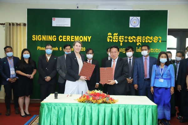 ក្រសួងការងារបង្កើតប្រព័ន្ធបណ្តុះបណ្តាលតាមអនឡាញសម្រាប់គ្រឹះស្ថាន TVET លើកដំបូង ក្រោមជំនួយពីទីភ្នាក់ងារស្វីស SDC