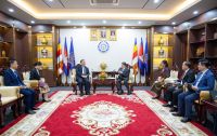 កម្ពុជា-ឡាវ ប្តេជ្ញាពង្រឹងកិច្ចសហប្រតិបត្តិការលើវិស័យការងារ សន្តិសុខសង្គម និងបណ្តុះបណ្តាលវិជ្ជាជីវៈ ក្នុងខួប ៧០ឆ្នាំនៃចំណងការទូតរបស់ប្រទេសទាំងពីរ