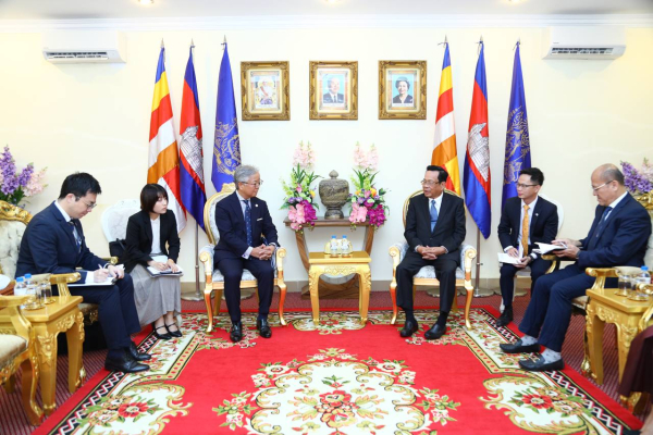 ជប៉ុនបានបង្ហាញពីការចាប់អារម្មណ៍ខ្ពស់លើការបន្តបណ្តាក់ទុនវិនិយោគនៅកម្ពុជា