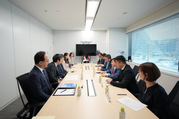 ឯកឧត្តម ហេង សួរ ស្នើឱ្យអង្គការOTITជំរុញក្រុមហ៊ុនជប៉ុនធំៗបង្កើនការជ្រើសរើសពលករជំនាញពីកម្ពុជា និងបន្តយកចិត្តទុកដាក់កាន់តែខ្លាំងចំពោះពលរដ្ឋខ្មែរនៅជប៉ុន