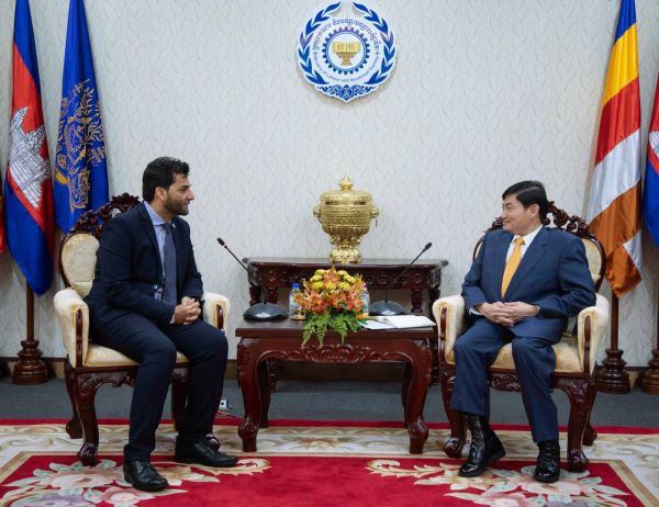 លោក Sardar Umar Alam តំណាងអង្គការ UNESCO ប្រចាំប្រទេសកម្ពុជា ចូល​ជួប​សម្ដែង​ការ​គួរសម និង​​ជម្រាបលា​​ក្នុង​ឱកាស​ដែលនឹង​បញ្ចប់​បេសកកម្ម​នៅ​កម្ពុជាខាងមុខនេះ