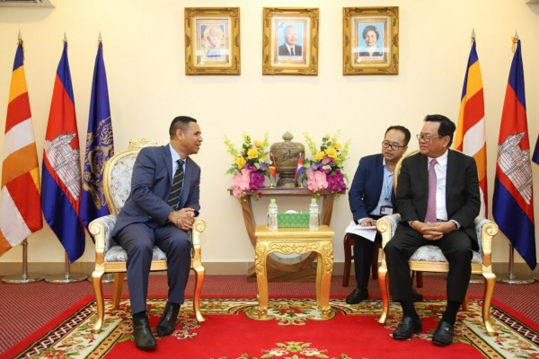 កម្ពុជា-ទីម័រខាងកើត សន្យារួមគ្នាអភិវឌ្ឍន៍វិស័យការងាររឹតតែប្រសើរក្រោយចប់កូវីដ-១៩