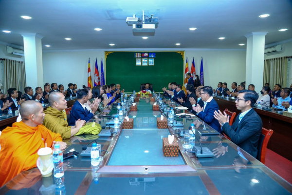 សមាគមថ្នាលយុវជនកម្ពុជា (សយក) បេ្តជ្ញាក្នុងការចូលរួមការងារកាន់តែសកម្មថែមទៀត គាំទ្រដល់ការអនុវត្តគោលនយោបាយរបស់រាជរដ្ឋាភិបាល