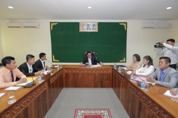 ឯកឧត្តមបណ្ឌិត​រដ្ឋមន្ត្រី អញ្ជើញ​ទទួលជួប​និង​ផ្តល់អនុសាសន៍ដល់ប្រតិភូយុវជនអាស៊ីអាគ្នេយ​