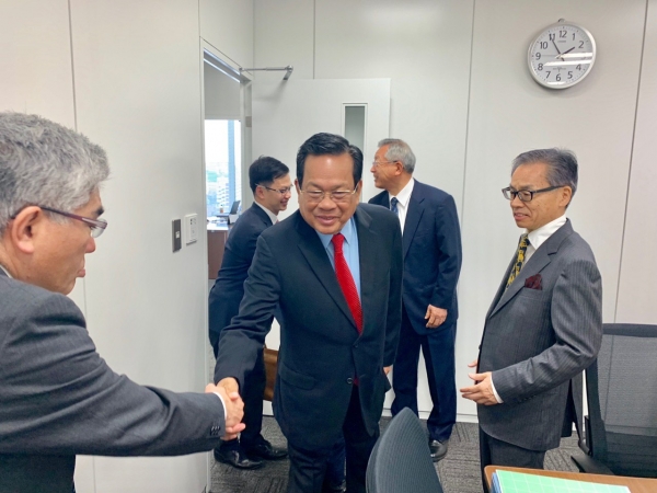 ឯកឧត្តមបណ្ឌិត អុិត សំហេង អញ្ជើញ ជួបពិភក្សាការងារជាមួយប្រធានអង្គការ OTIT