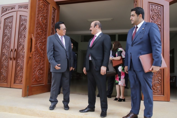 ជំនួបពិភាក្សាការងារជាមួយគណៈប្រតិភូស្ថានទូតរដ្ឋកាតាប្រចាំសាធារណរដ្ឋសង្គមនិយមវៀតណាម