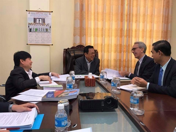 ជំនួបពិភាក្សាការងារជាមួយលោក Maurizio Bussi នាយកប្រចាំតំបន់កម្ពុជា ថៃ ឡាវ នៃអង្គការអន្តរជាតិខាងការងារ ILO