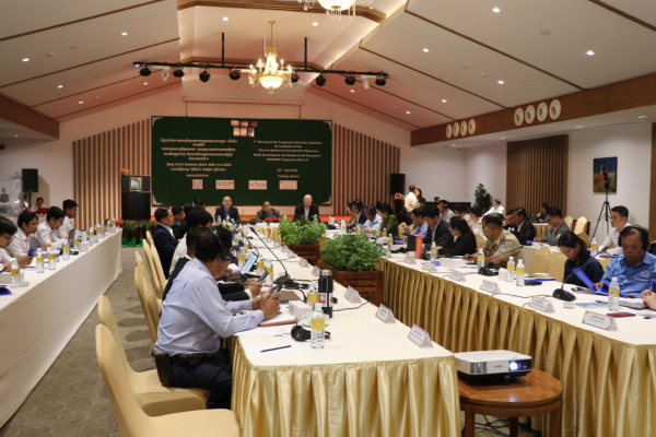 កិច្ចប្រជុំគណៈកម្មការប្រឹក្សាយោបល់សម្រាប់ប្រទេសកម្ពុជាក្នុងការអនុវត្តកម្មវិធីការកាត់បន្ថយភាពក្រីក្រតាមរយៈការធ្វើទេសន្តរប្រវេសន៍ដោយសុវត្ថិភាព ការអភិវឌ្ឍជំនាញ