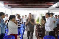 សហភាពសហជីពវិជ្ជាជីវៈកម្ពុជា ប្រារព្ធពិធីអបអរសាទរខួបលើកទី១៤០ នៃទិវាពលកម្មអន្តរជាតិ ១ឧសភា ក្រោមប្រធានបទ តុល្យភាពជីវិត-ការងារ គឺជាគន្លឹះនៃការងារសមរម្យ
