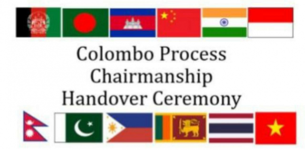 កម្ពុជាចូលរួមពិធីផ្ទេរតំណែងប្រធានយន្តការកូឡុំបូ (Colombo Process)