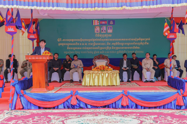 ឯកឧត្តម ហេង សួរ អញ្ជើញផ្សព្វផ្សាយការអនុវត្តរបបសន្តិសុខសង្គម និងការបណ្តុះបណ្តាលជំនាញវិជ្ជាជីវៈដែលជាកម្មវិធីអាទិភាពថ្នាក់ជាតិ​ នៅខេត្តសៀមរាប