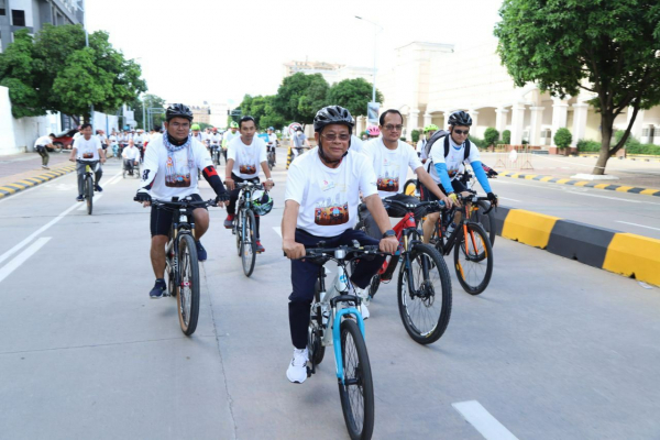 ក្រសួងការងារ និងអង្គការពាក់ព័ន្ធ រៀបចំព្រឹត្តិការណ៍ &ldquo;ជិះកង់ ដើម្បីការងារសមរម្យ និងបរិយាបន្នសម្រាប់ជនមានពិការភាព&rdquo;