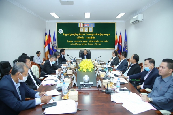 ក្រុមប្រឹក្សាភិបាល ប.ស.ស. បន្តកិច្ចប្រជុំពិភាក្សាលើកទី៣ អាណត្តិទី១ ទៅតាមកម្មវិធីដែលបានគ្រោងទុក