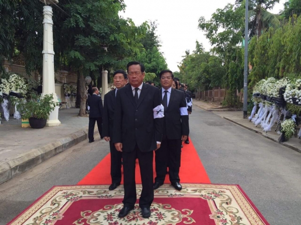 ពិធីគោរពវិញ្ញាណក្ខន្ធ សម្ដេច​អគ្គមហា​ធម្មពោ​ធិសាល​ ជា ស៊ឹម