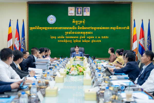 ក្រសួងការងារបើកកិច្ចប្រជុំត្រួតពិនិត្យវឌ្ឍនភាពការងារ និងលើកទិសដៅអនុវត្តបន្តរបស់គណៈកម្មាធិការជាតិប្រឆាំងពលកម្មកុមារ