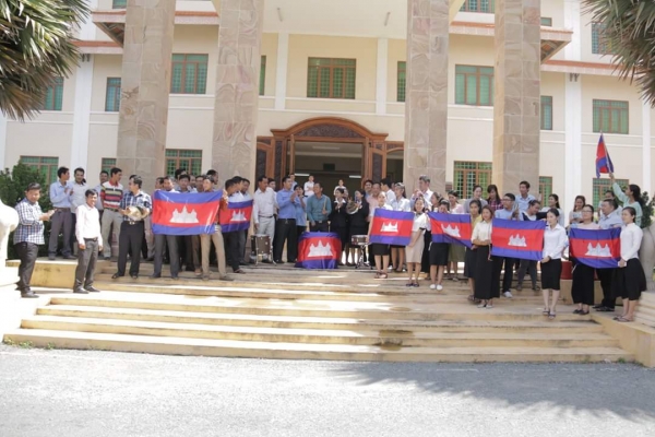 វាយគង ទូងស្គរ អបអរសាទរនៃការដាក់បញ្ចូល &ldquo;ប្រសាទសំបូរព្រៃគុក&rdquo; នៅក្នុងបញ្ជីបេតិកភណ្ឌពិភពលោក